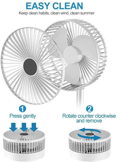 Portable High Speed Table Desk Fan